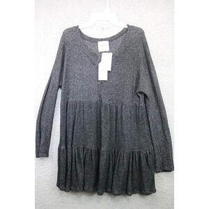 Sadie & Sage- Anthropologie Macie's Blues Dress-Tiered-Small-NWT